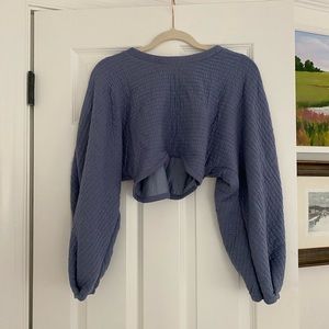 Zara quilted sweater